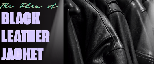 The Black Leather and it Flex - Zing Apparel