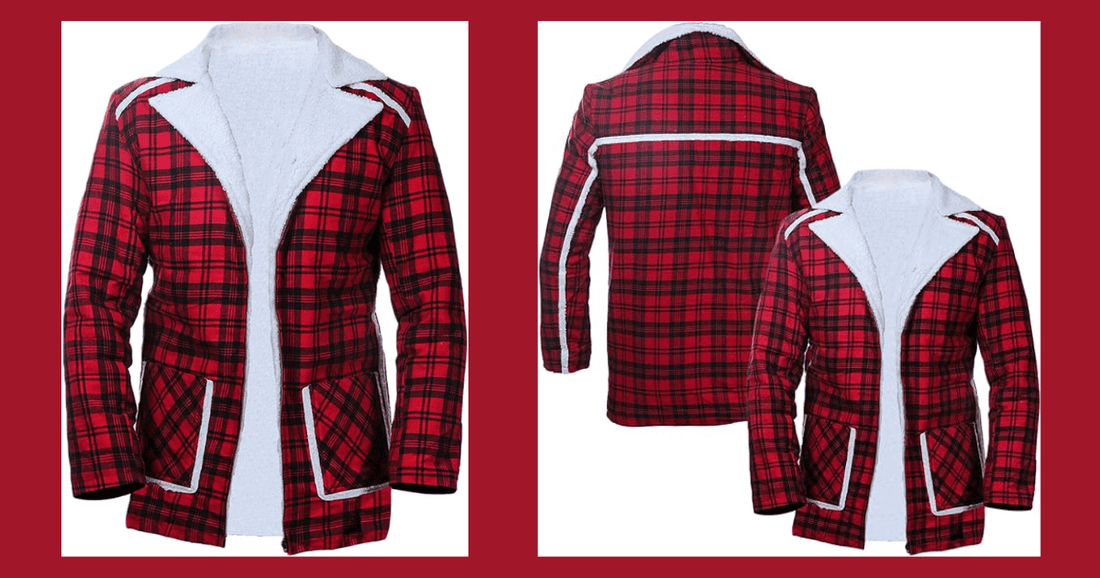 Deadpool Ryan Reynolds shearling coat