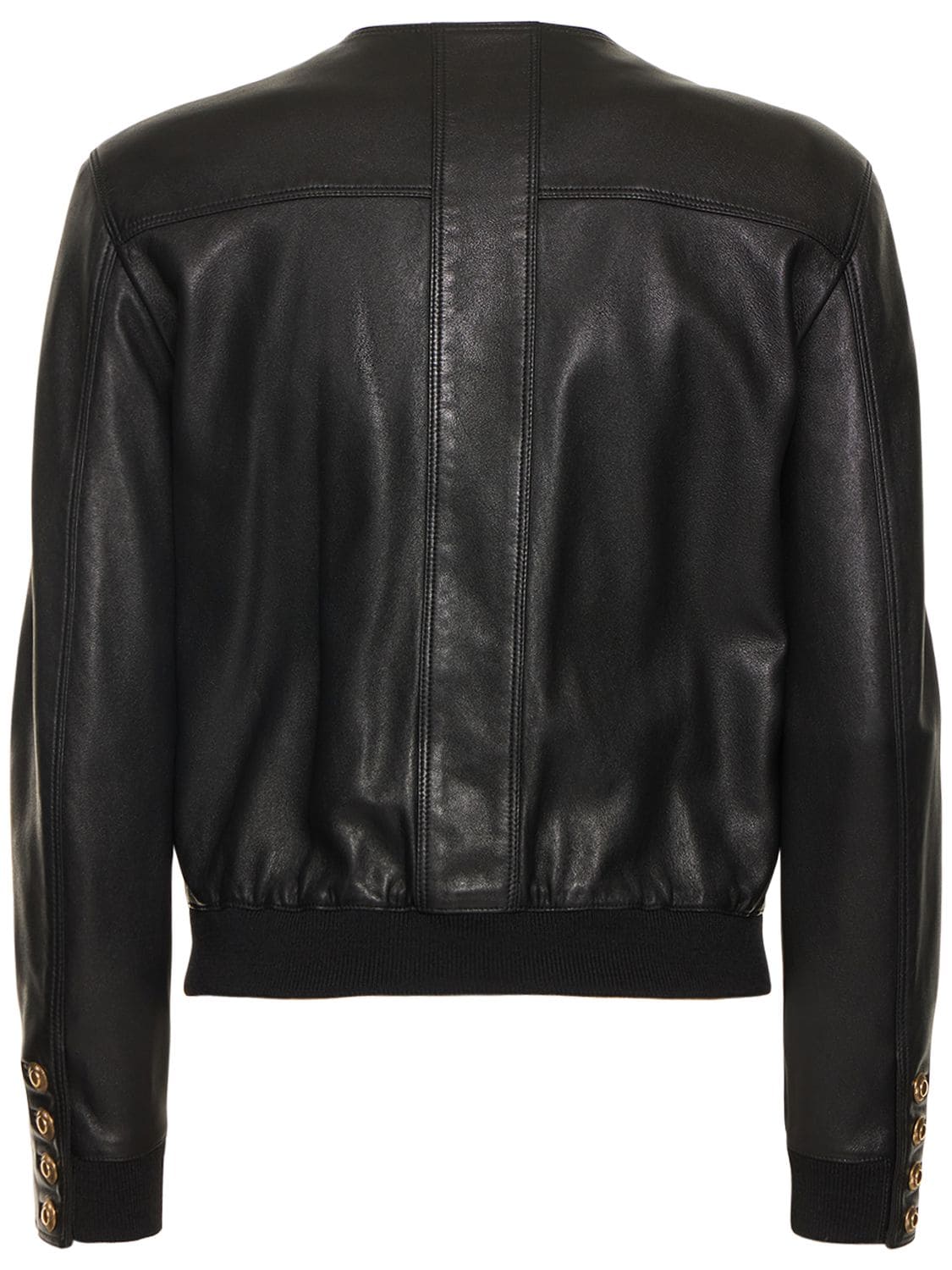 Saint Laurent Patch Bomber Jacket Women