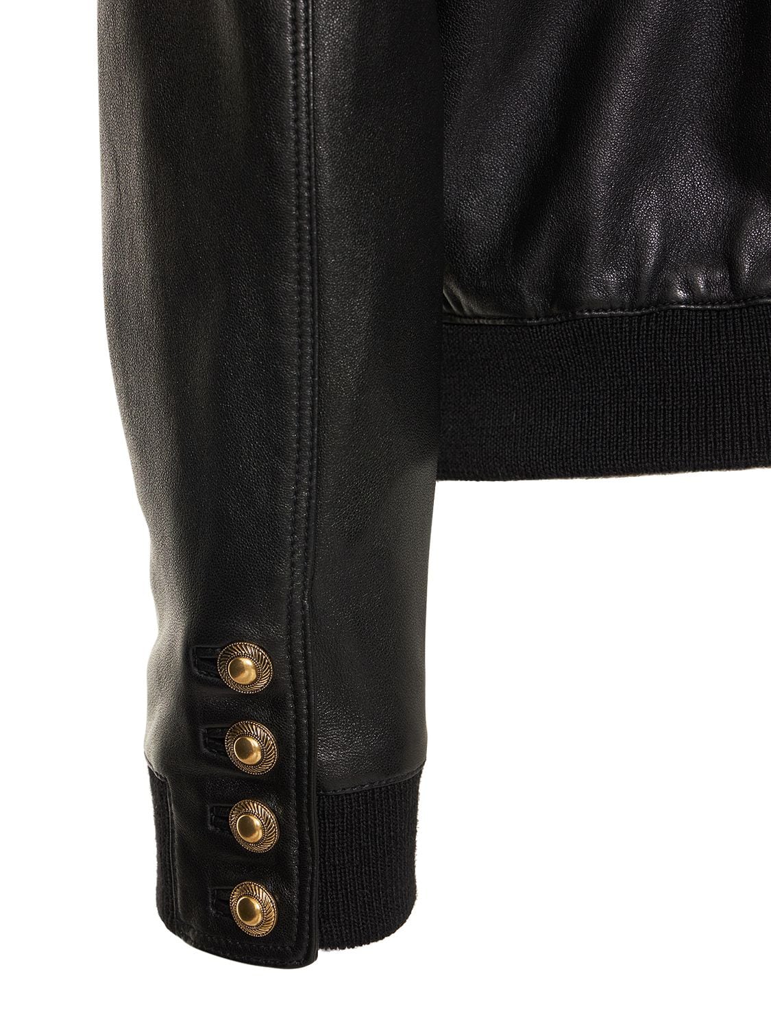 Saint Laurent Patch Bomber Jacket Women