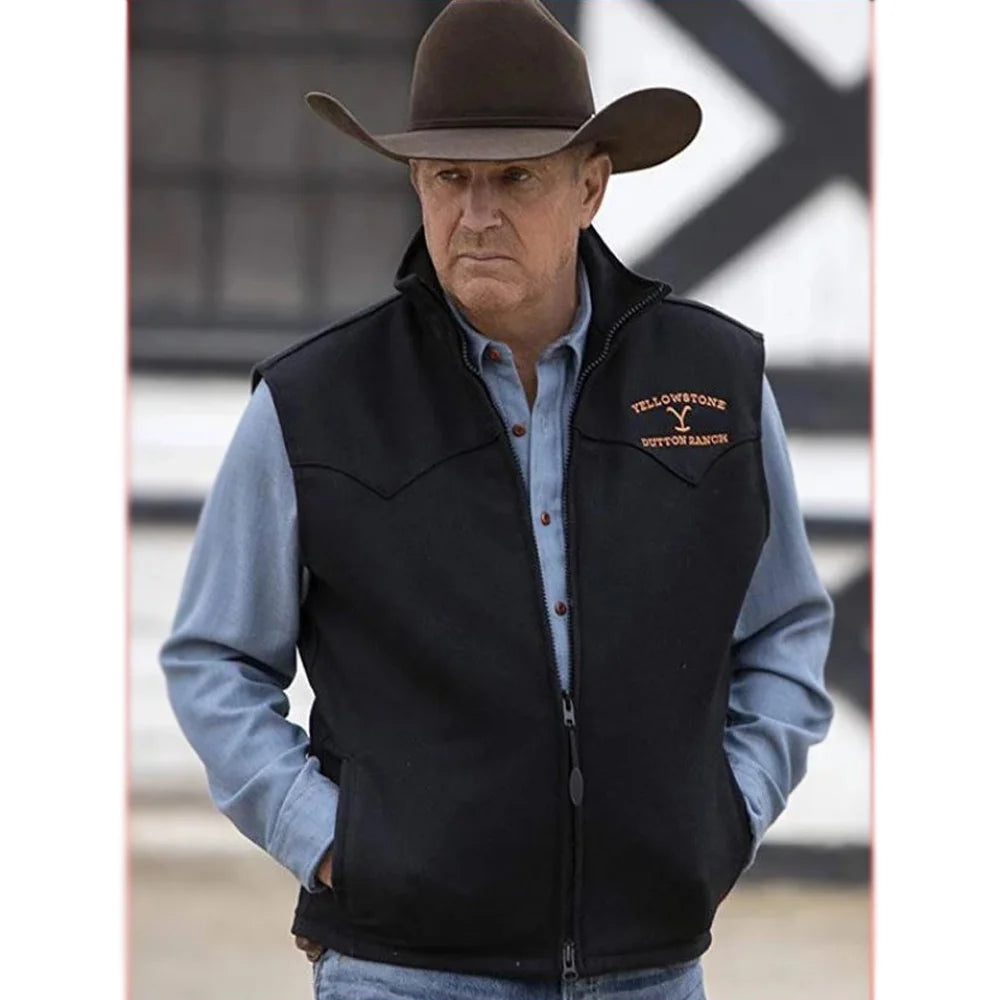 Men's Yellow Stone John Dutton Vest