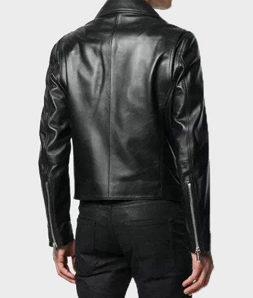 1950s_Black_Biker_Leather_Jacket_For_Sale