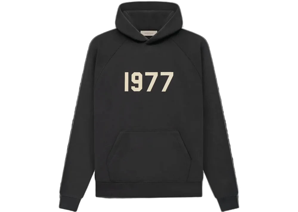 1977 Essentials Hoodie Black