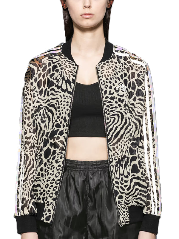 Adidas Leopard Track Jacket