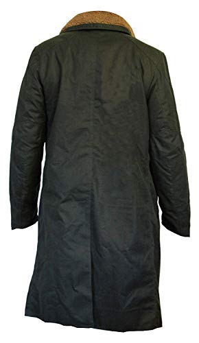 Blade Long Fur Ruuner Coat, Black