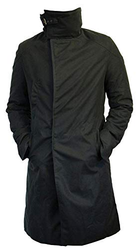 Blade Long Fur Ruuner Coat, Black