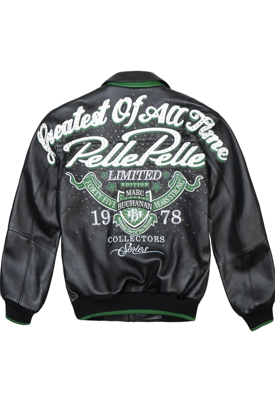 Pelle Pelle Greatest Of Time Black Leather Jacket