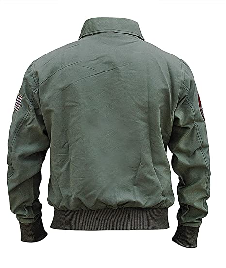 Top Gun T-C Cotton Jacket Men, Green
