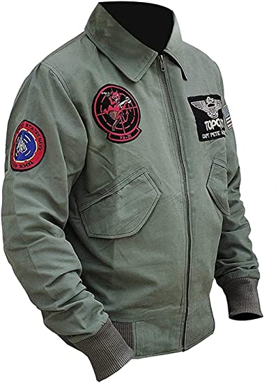 Top Gun T-C Cotton Jacket Men, Green