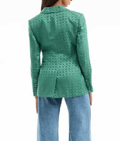 Access Daily 2025 Savannah Chrisley Printed Blazer