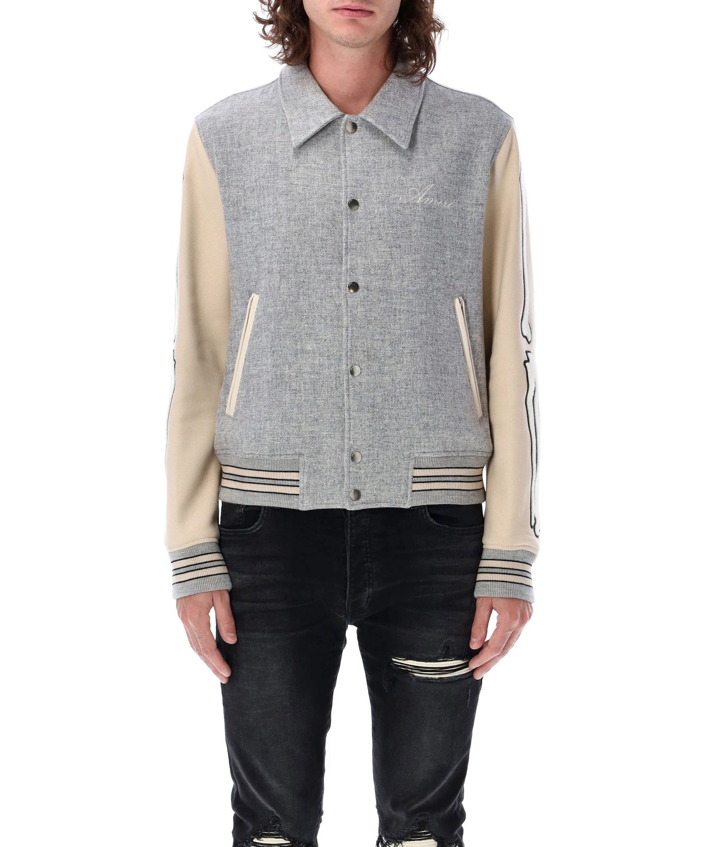 Amiri_Bones_Bomber_jacket_for_Man_Grey
