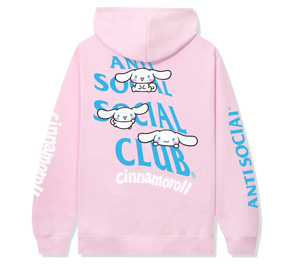 Anti Social Social Club Hoodie Pink