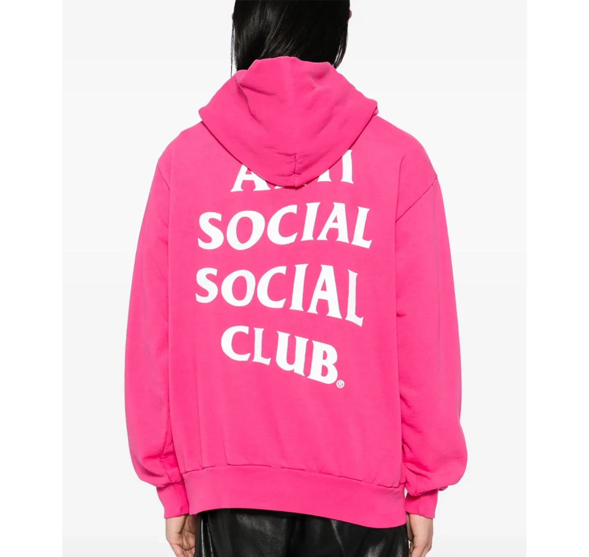 Anti Social Social Club Hoodie Pink
