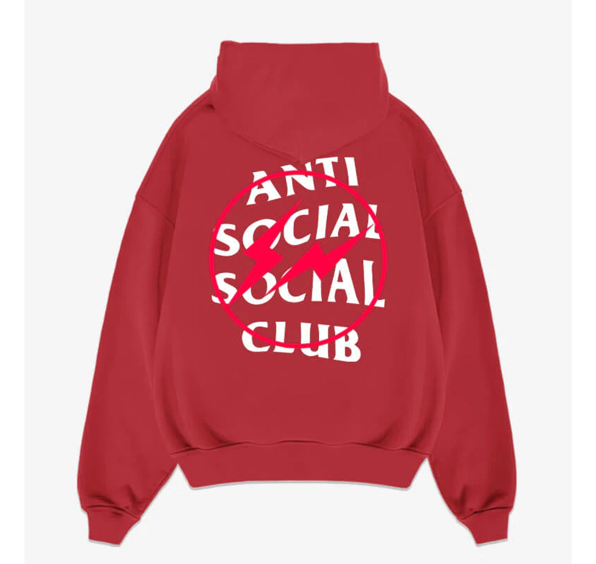 Anti Social Social Club Hoodie Red