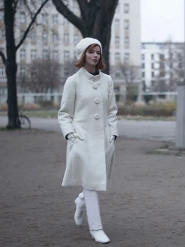 The Queen’s Gambit Beth Harmon White Coat