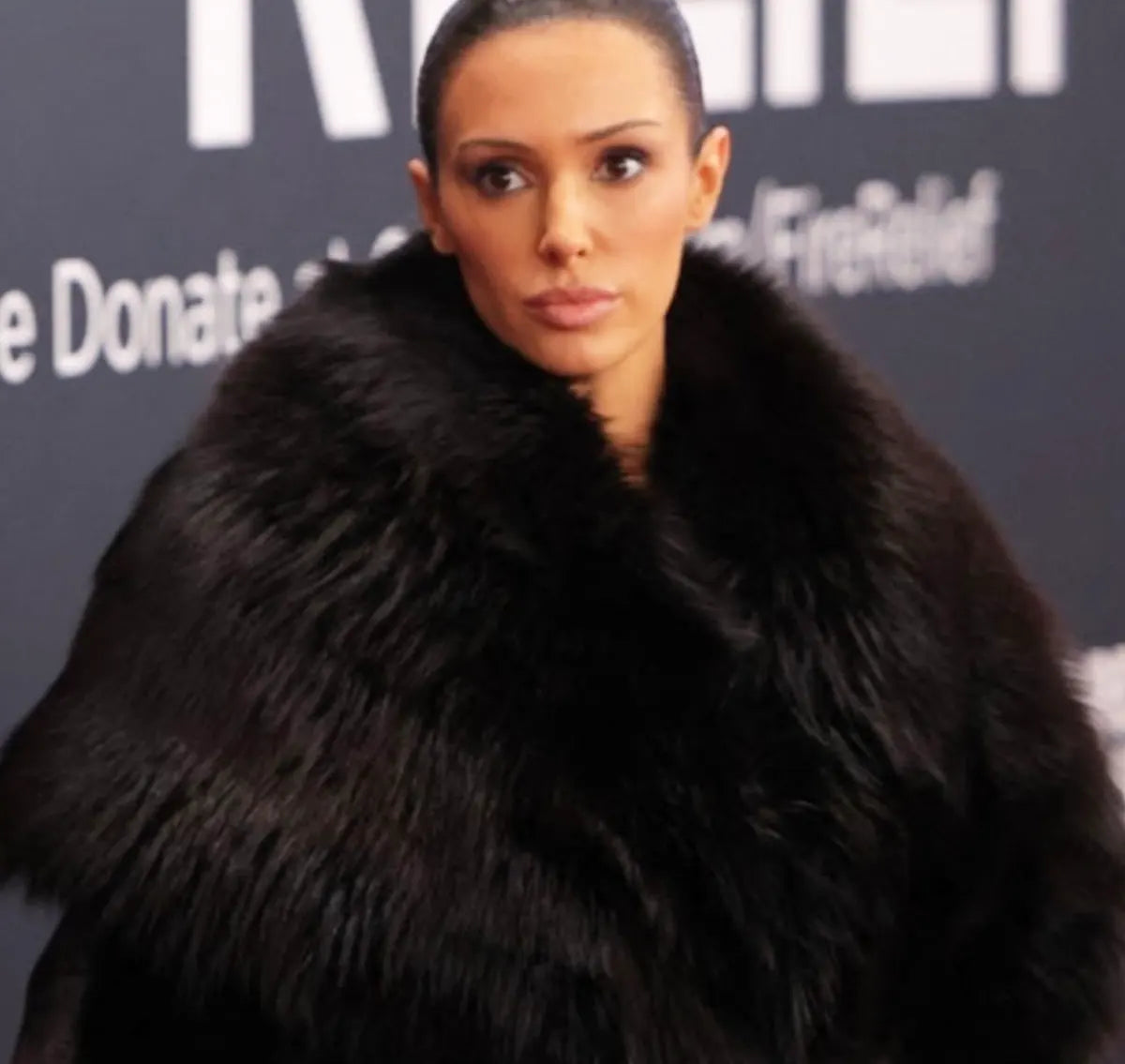 Bianca Censori Fur Coat