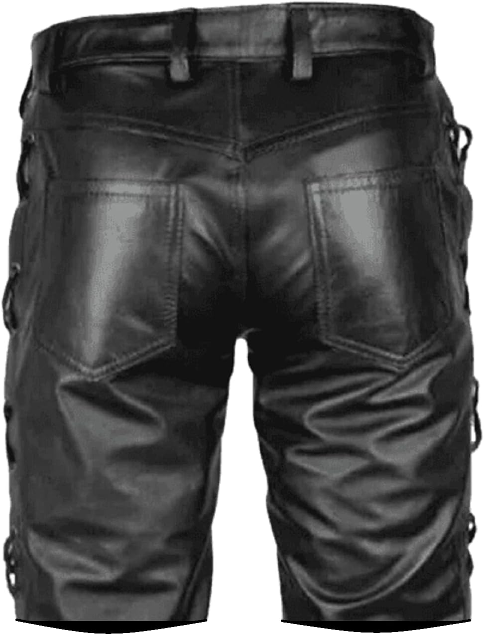 Black_Side_Laced_Short_Soft_Slim_Casual_For_Sale