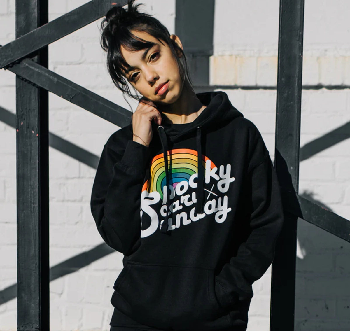 Black_Spooky_Scary_Sunday_Hoodie_For_Sale