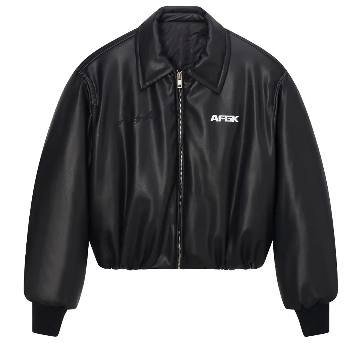 Boxy Leather Jacket