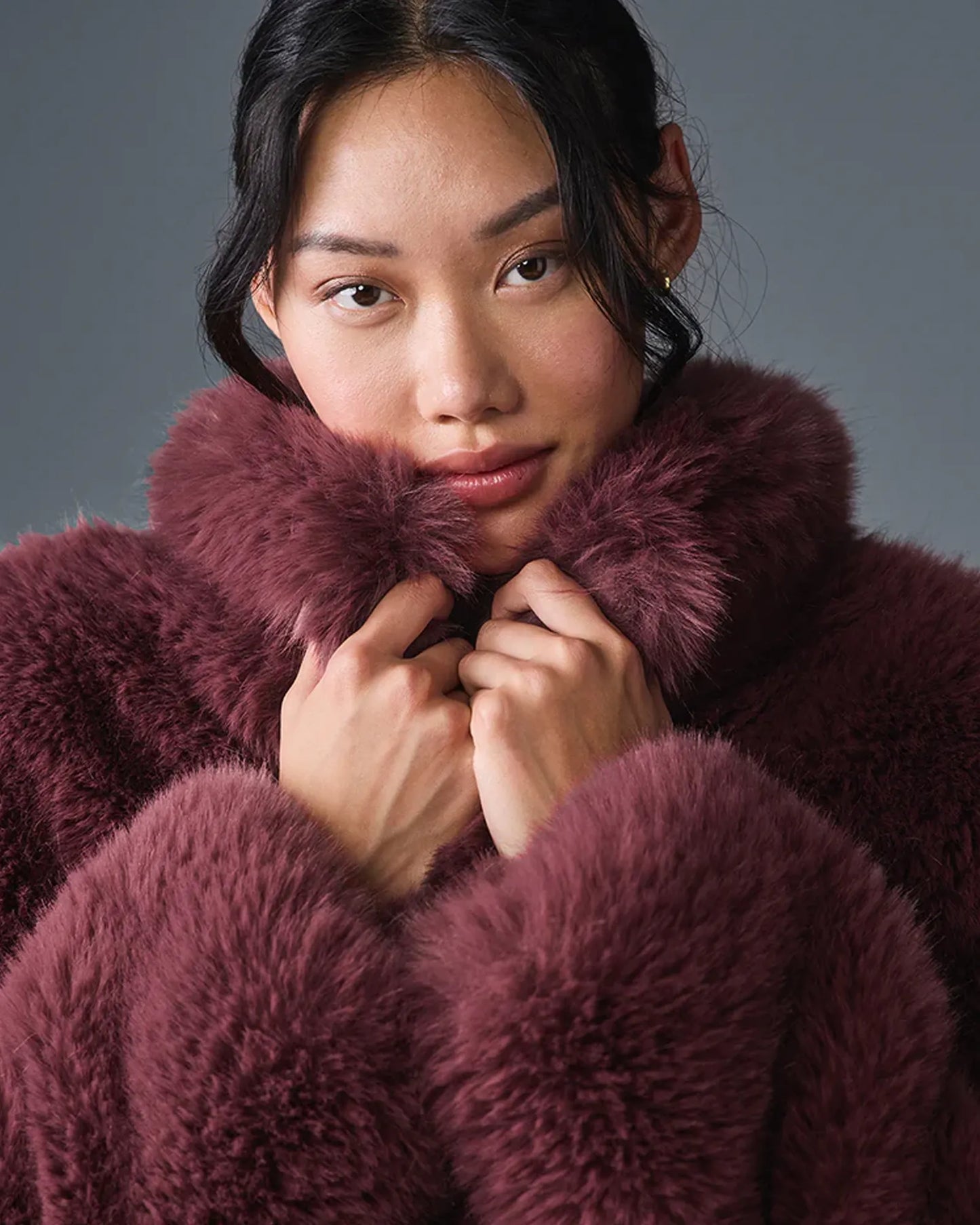 Burgundy-Fur-Jacket