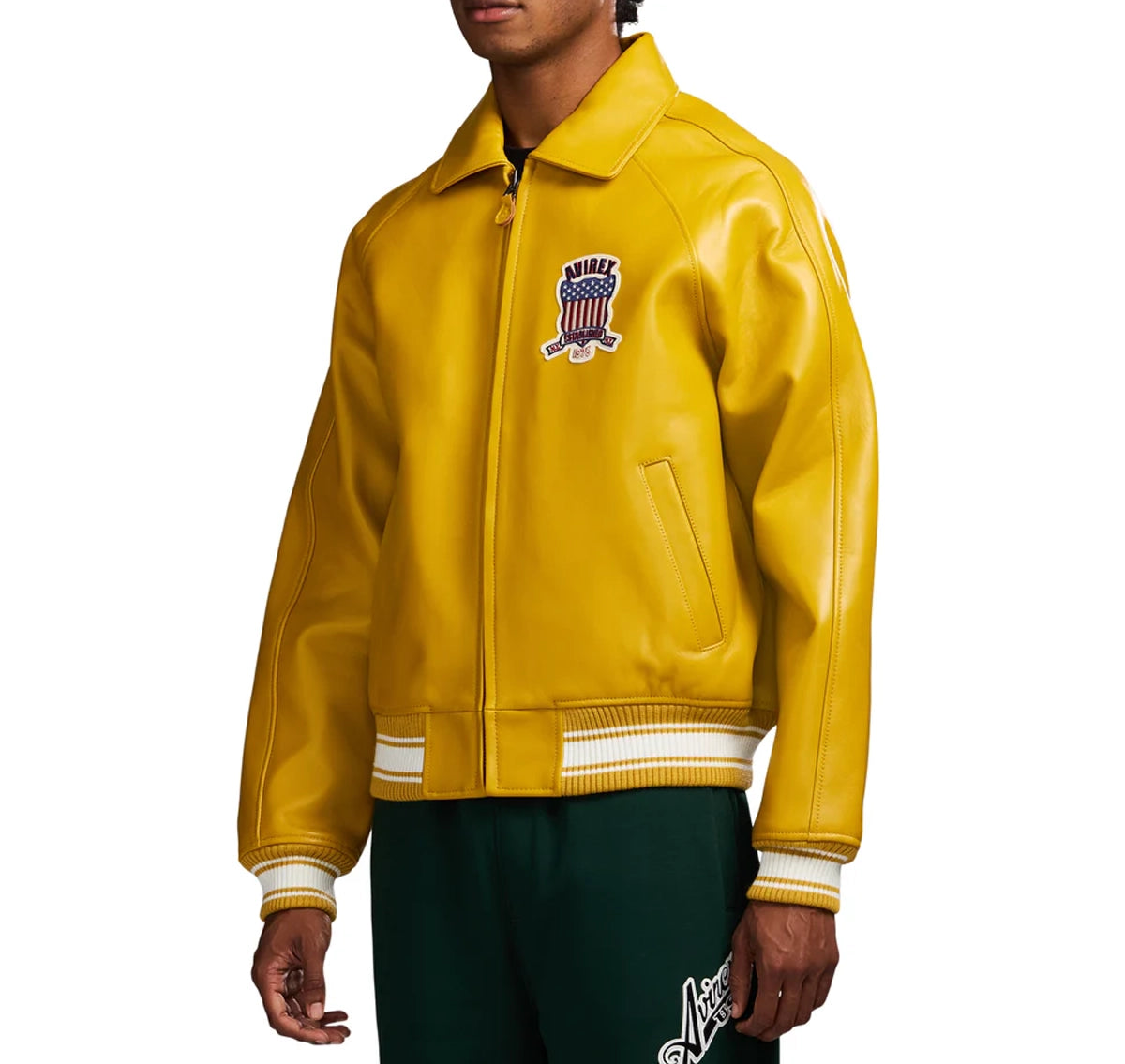 Buy_Yellow_Avirex_Jacket