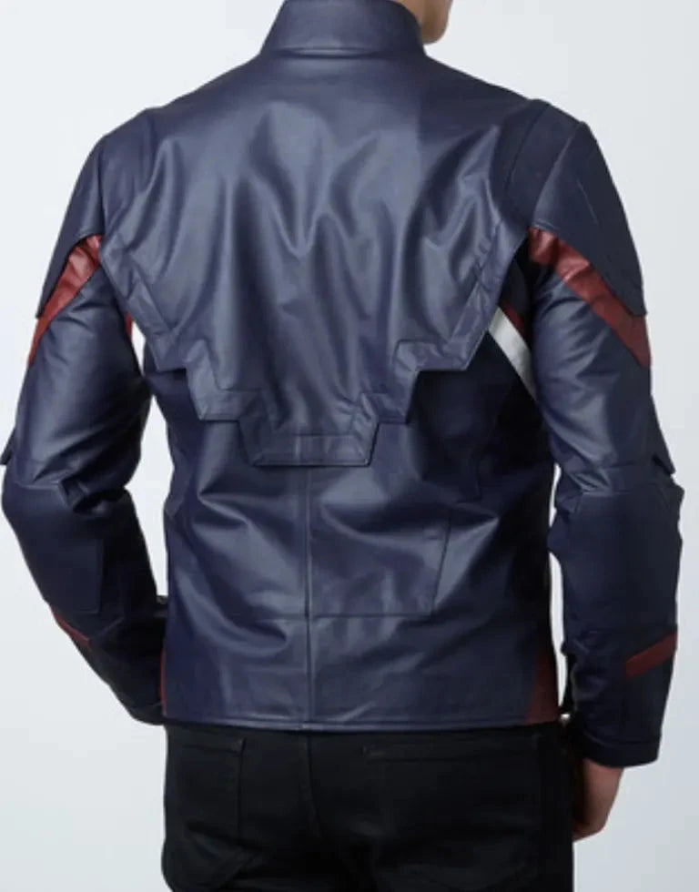 Captain America Leather Jacket Zing Apparel