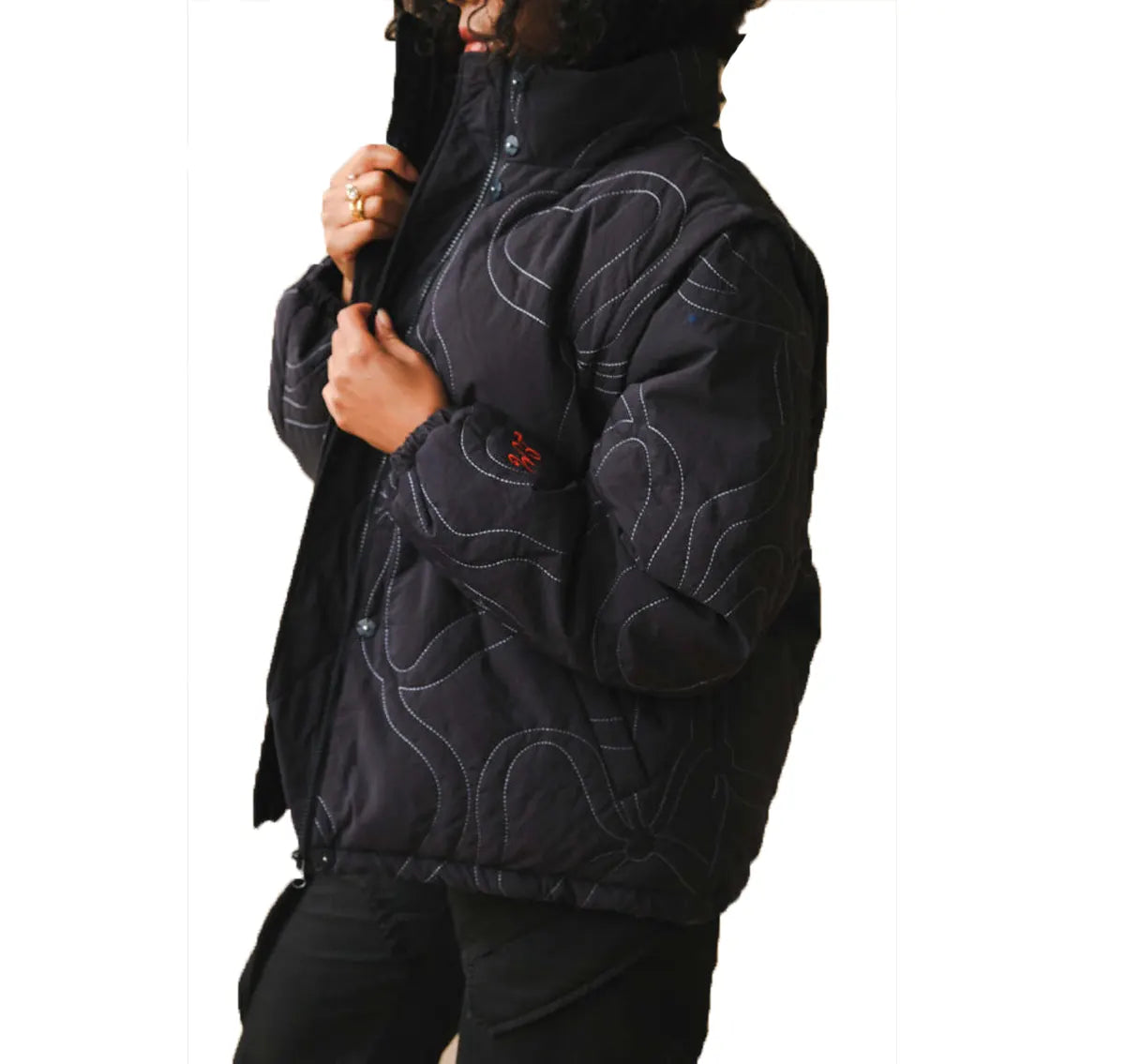 Damson Madder Puffer Jacket