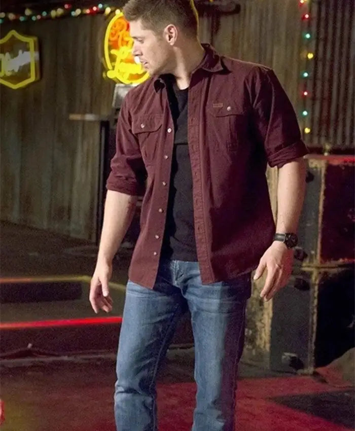 Dean Winchester Red Shirt