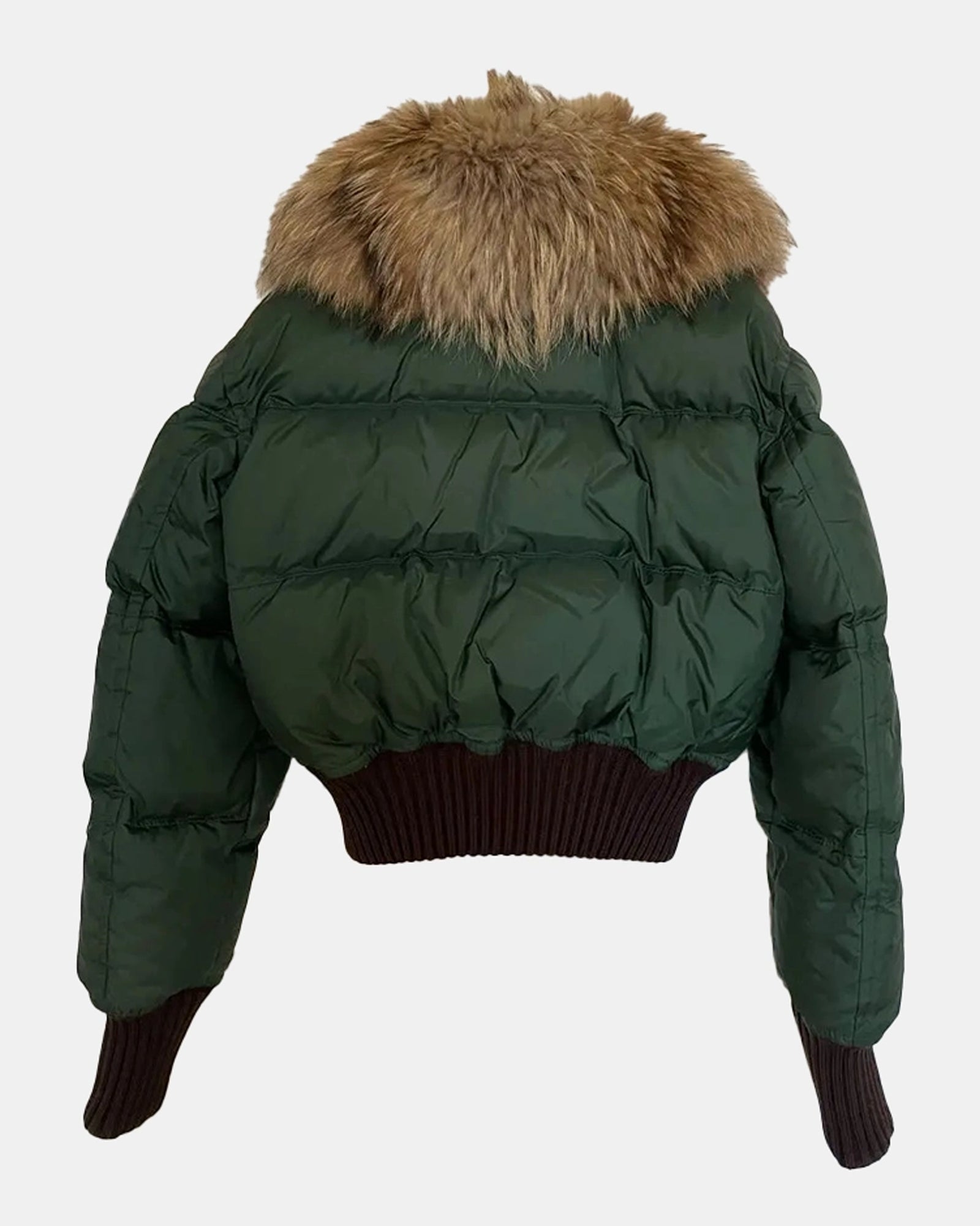 Dsquared2_Down_Cropped_Puffer_Racoon_Fur_Collar_And_Hooded_Jacket_Runway