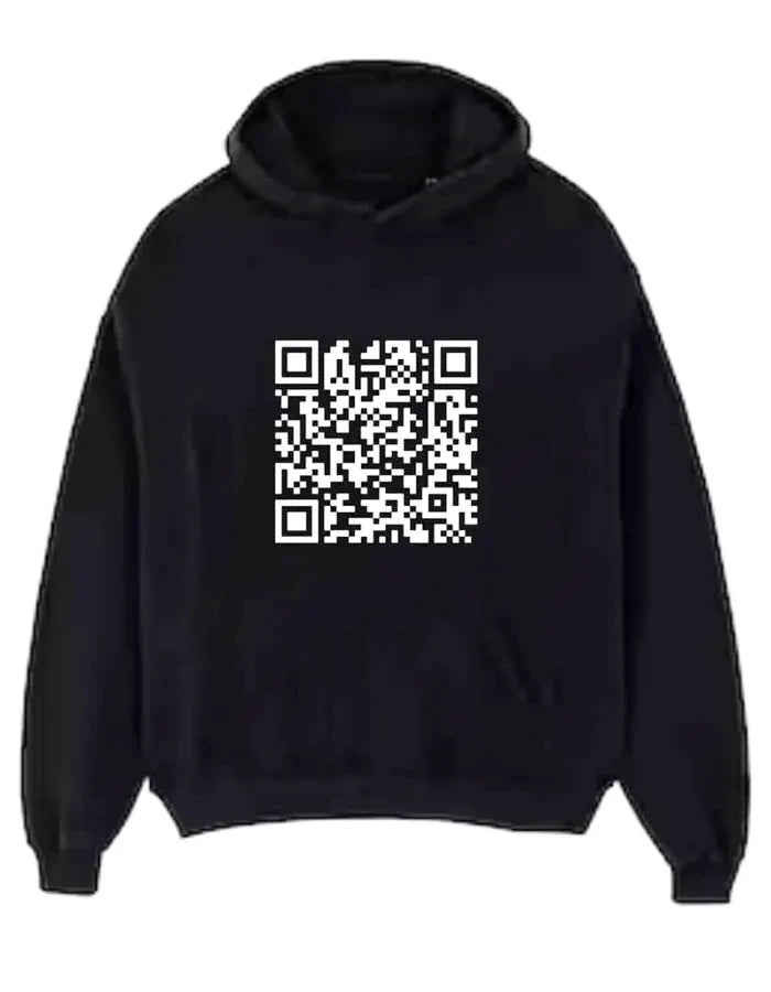 F**k You' QR Code Hoodie Zing Apparel