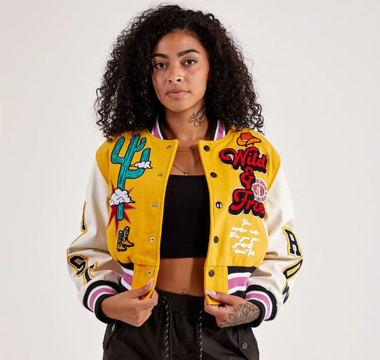 First_Row_Varsity_Jacket_Yellow