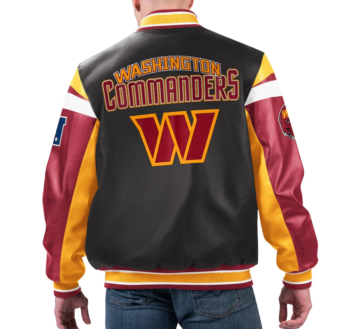 For_Sale_Washington_Commanders_Leather_Jacket