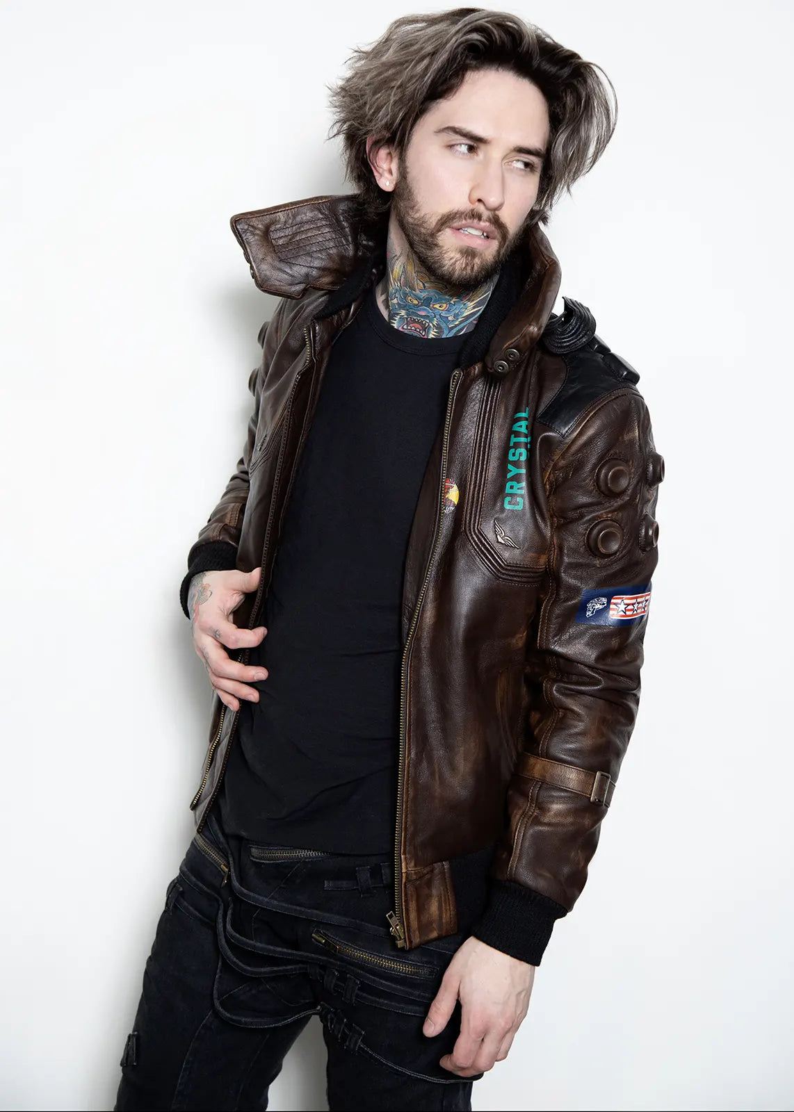 Free_Shipping_Cyberpunk_Samurai_Jacket