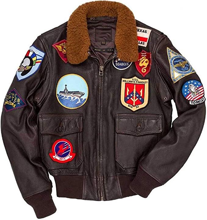 G1 Bomber Maverick Aviator Flight Jacket