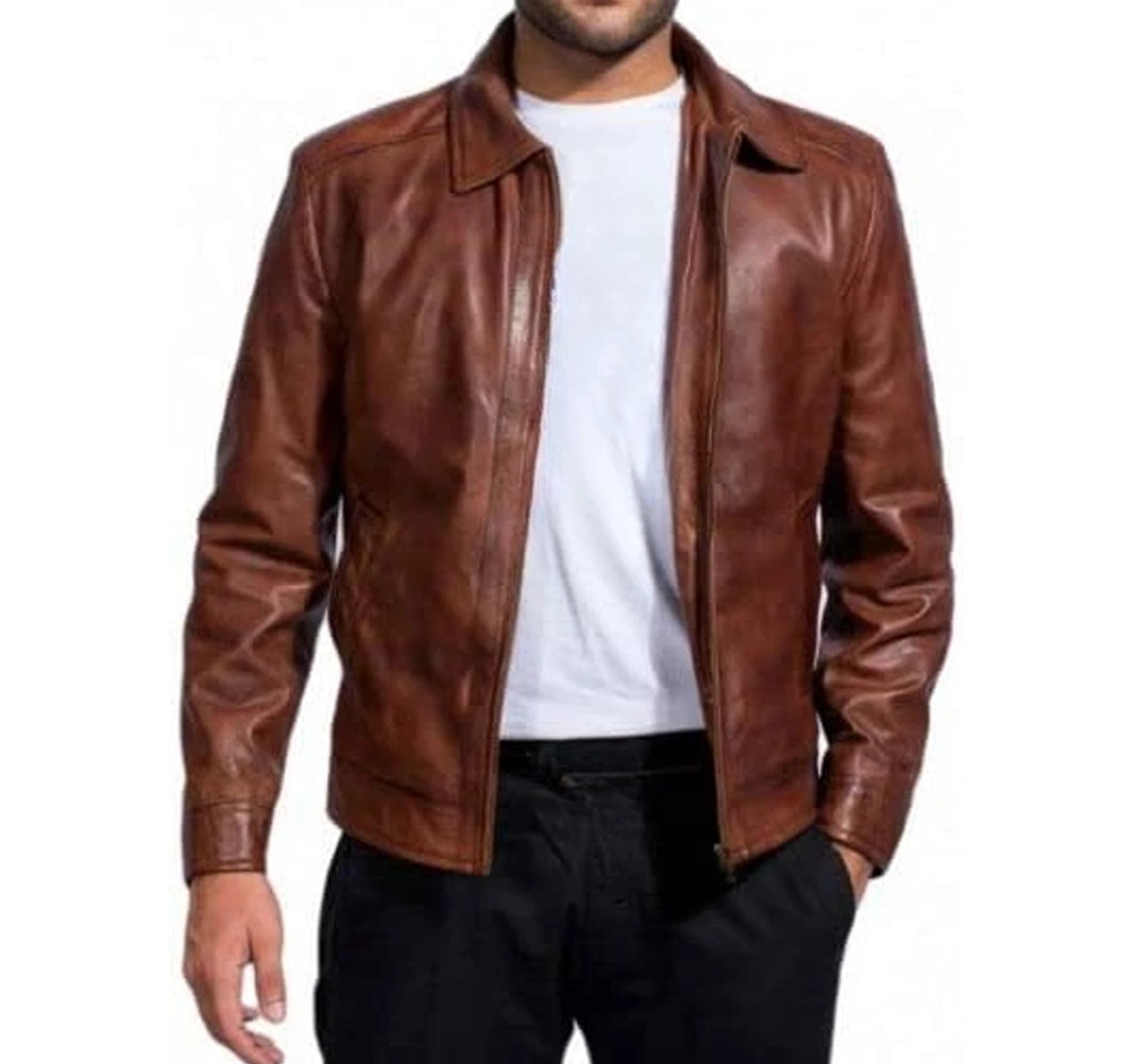 John Wick Brown Leather Jacket