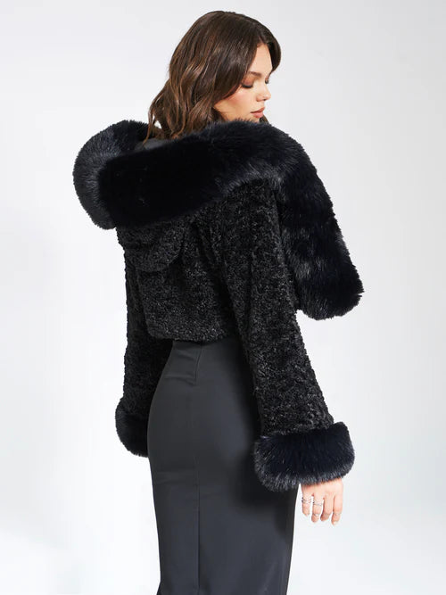 Kali_Black_Cropped_Vegan_Fur_Jacket_With_Hood_Buy