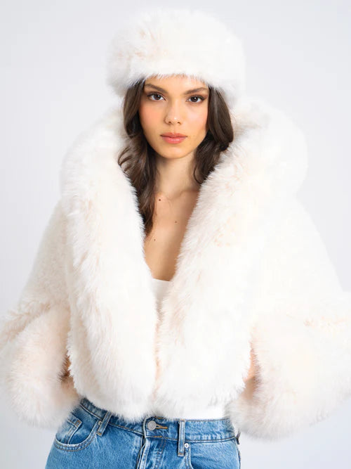 Kali_White_Cropped_Vegan_Fur_Jacket