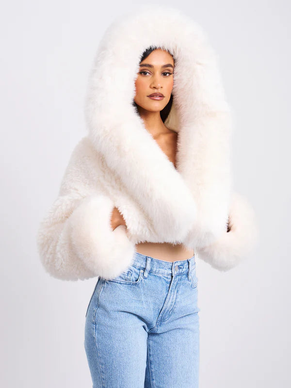 Kali_White_Cropped_Vegan_Fur_Jacket_With_Hood_Buy