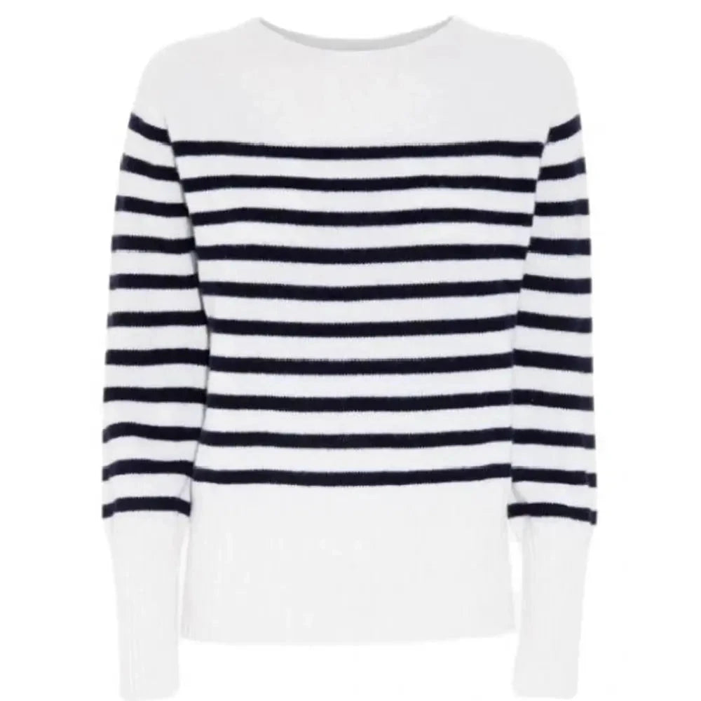 Premium Kate Middleton Striped Sweater For Women Zing Apparel
