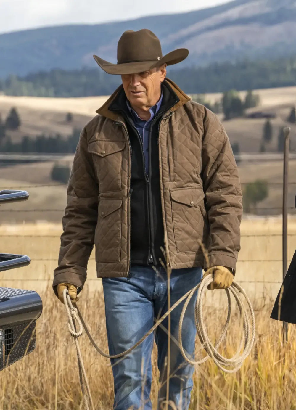 Yellowstone John Dutton Quilted Jacket