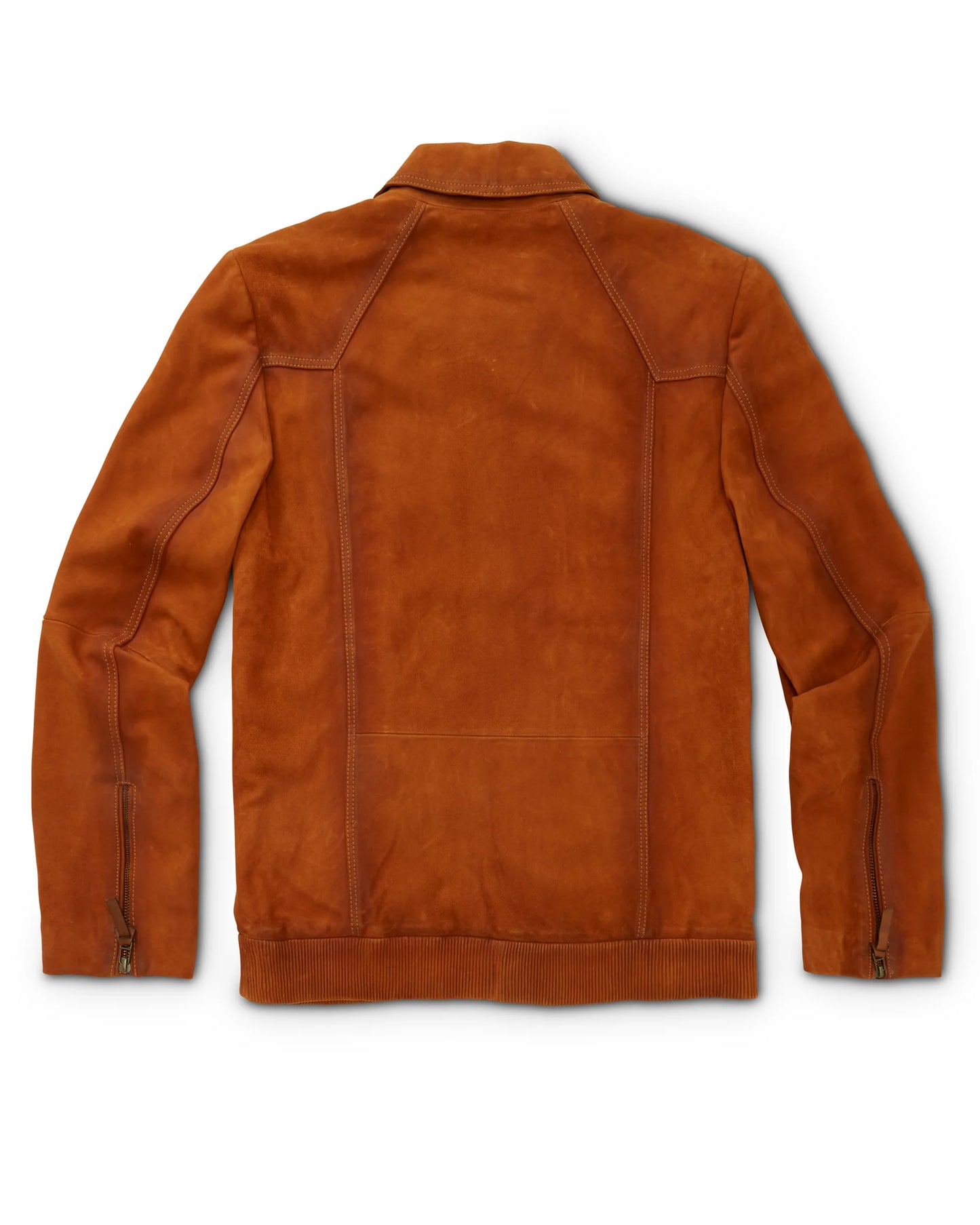 King Ranch Suede Bomber Jacket For Sale
