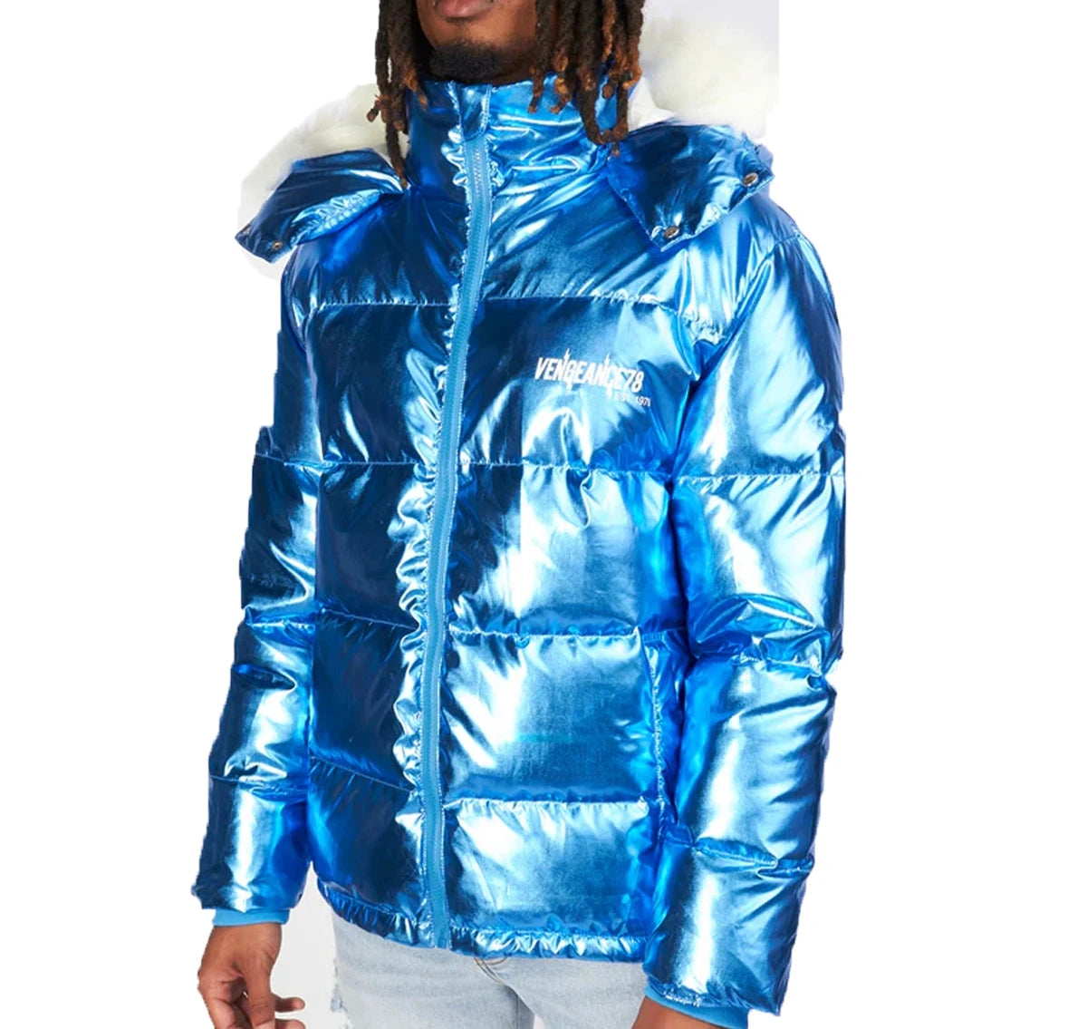 King Von Blue Jacket Zing Apparel