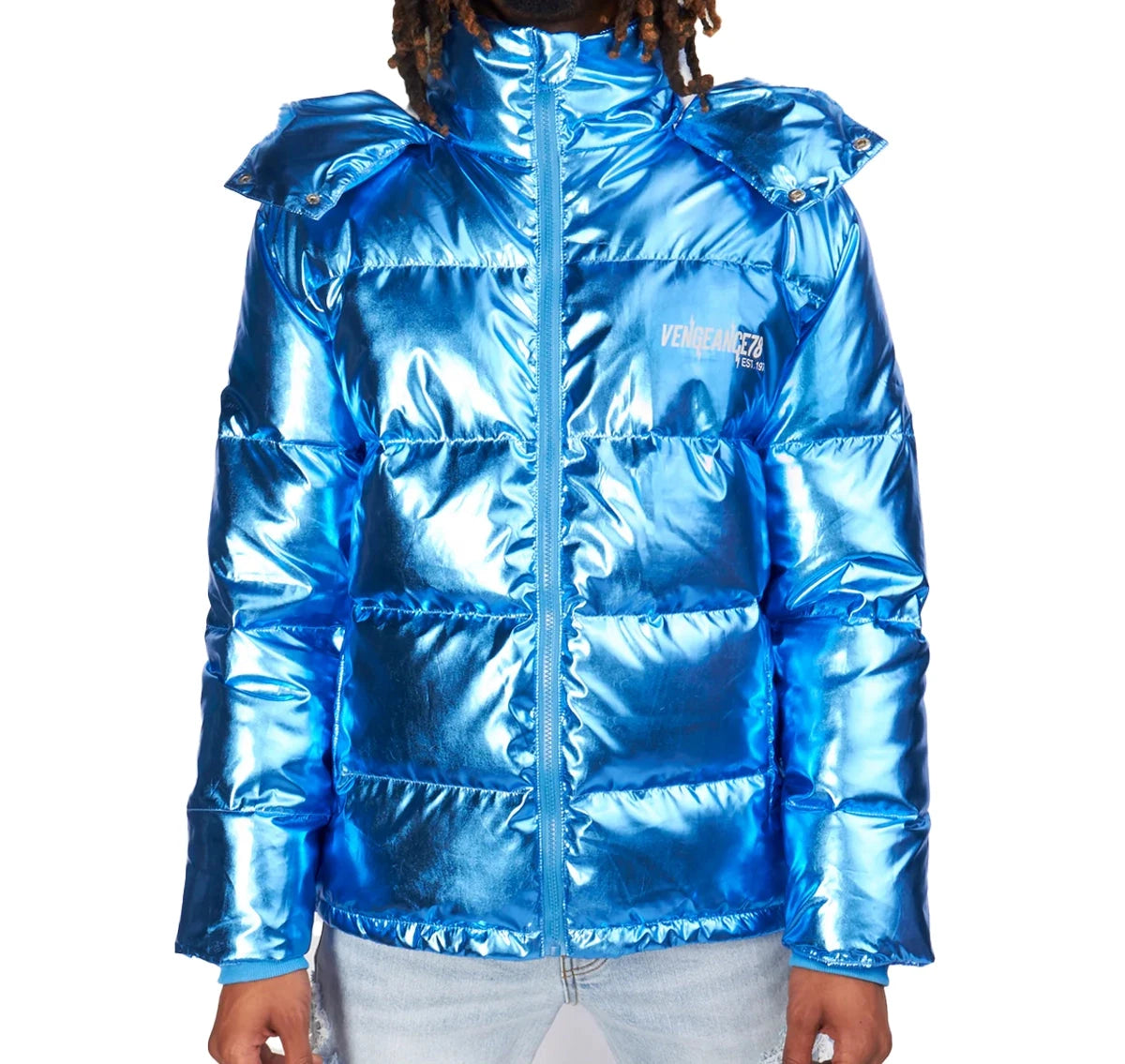 King Von Blue Jacket Zing Apparel