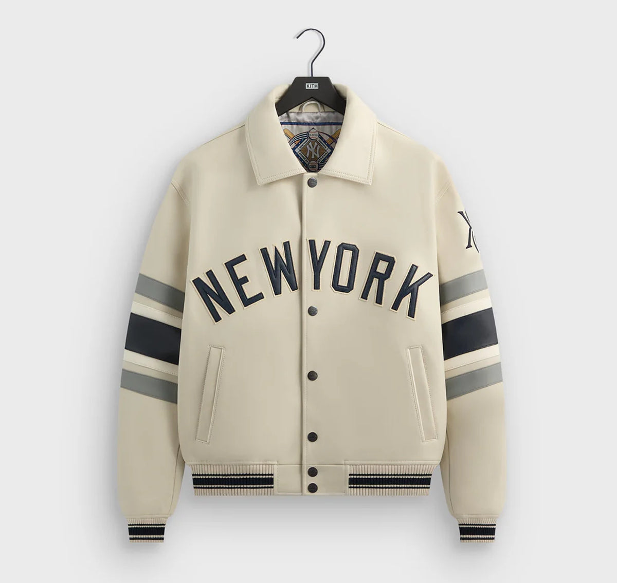 New York Yankees レザージャケット New York Yankees All Navy Leather Jacket – CAP USA NYC