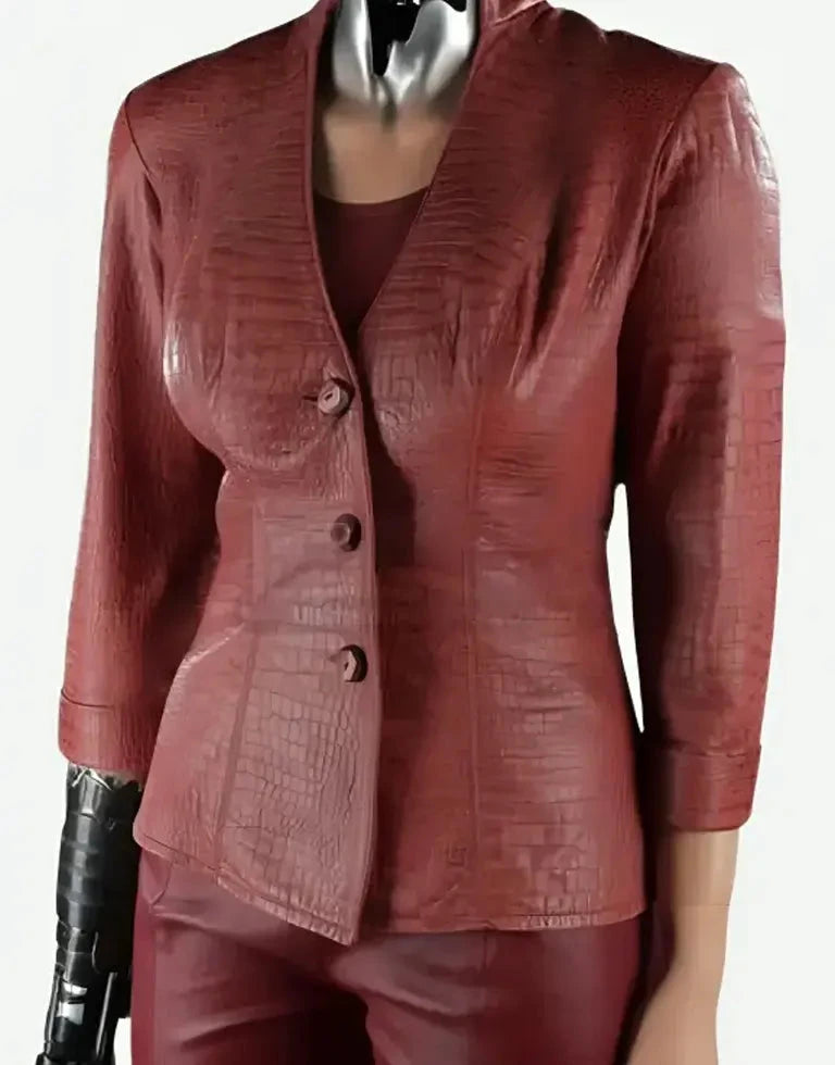 Kristanna Loken Terminator 3 Jacket Red Ideal Jacket Zing Apparel