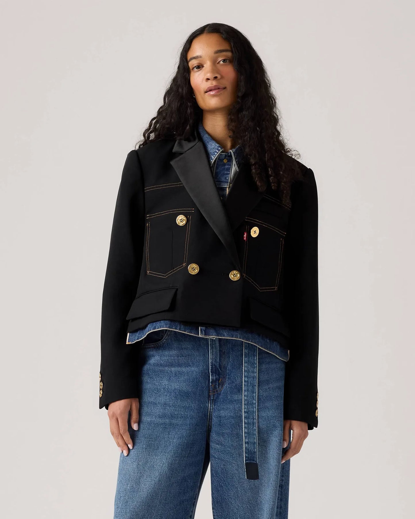 Levis_X_Sacai_Denim_X_Metelasse_Twill_Jacket_For_Sale