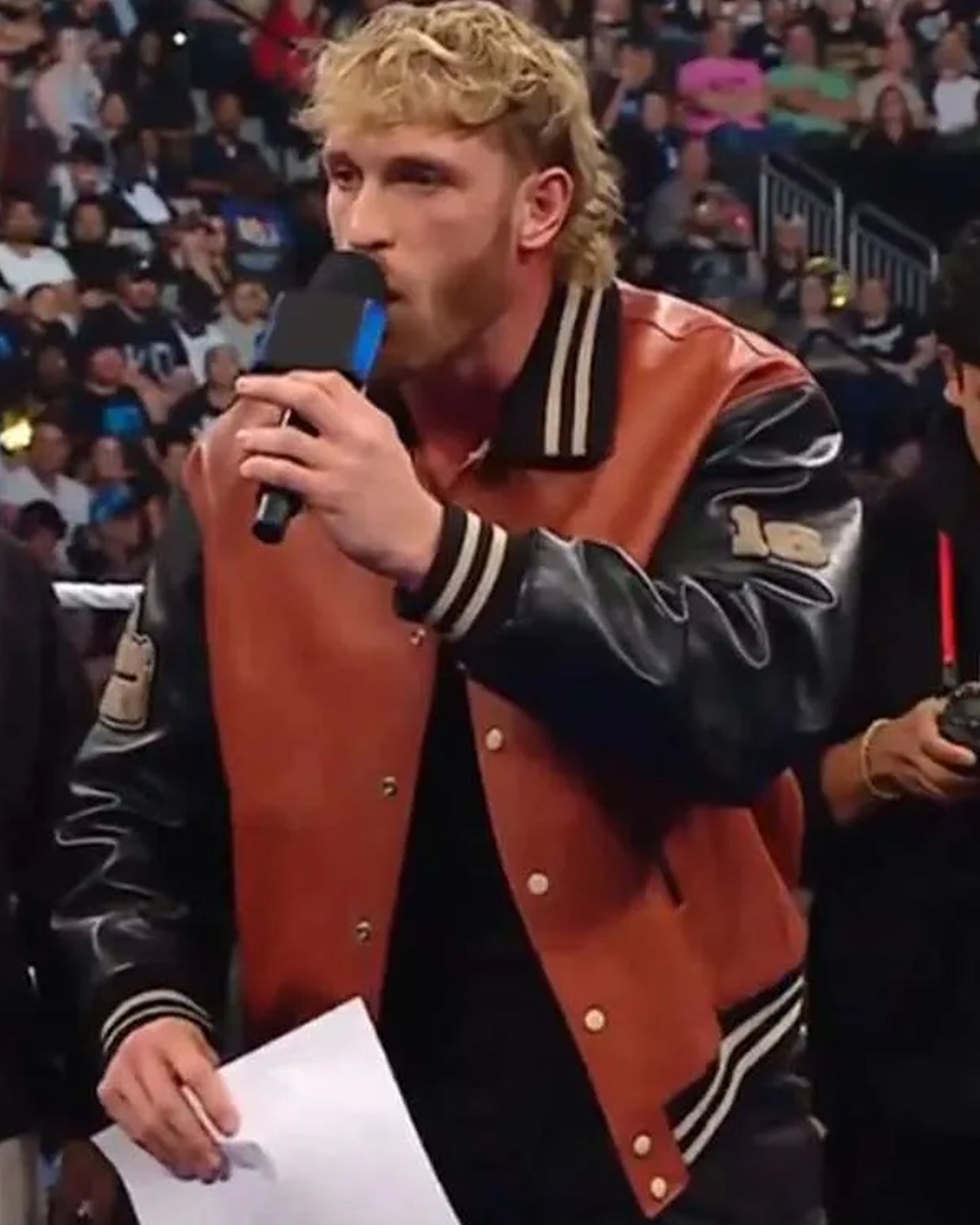Logan_Paul_SmackDown_Brown_Bomber_Jacket