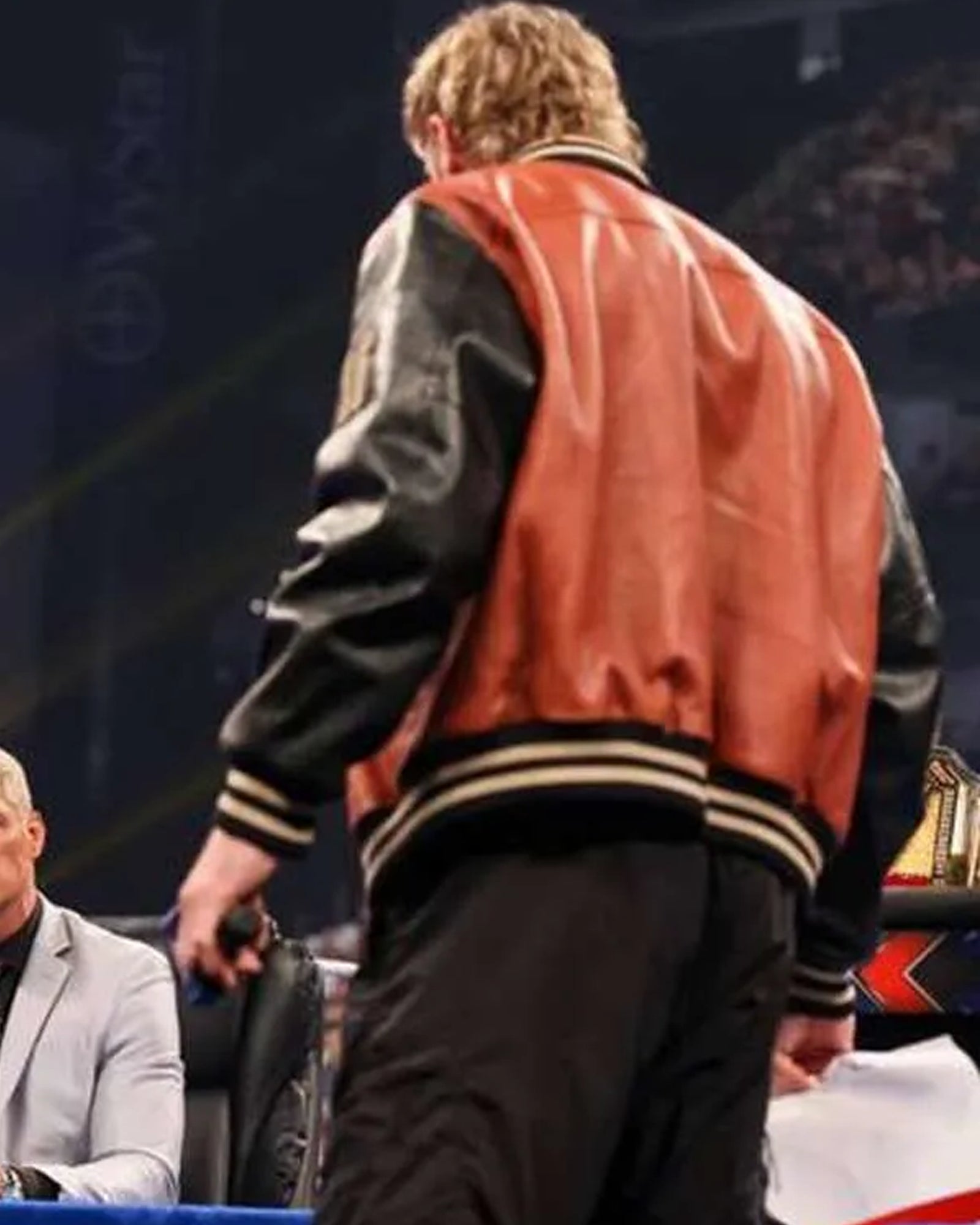 Logan_Paul_SmackDown_Brown_Bomber_Jacket_For_Sale
