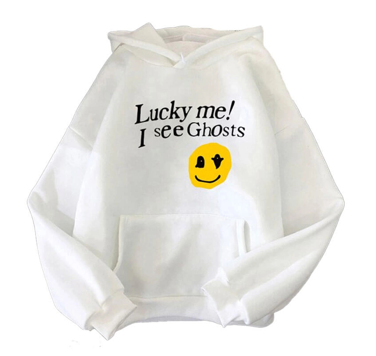 Lucky Me I See Ghosts Women Hoodie