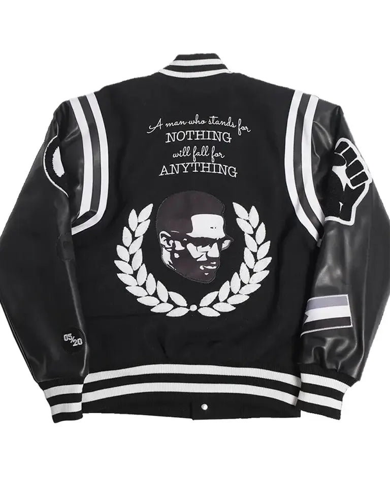 Malcolm X Letterman Jacket